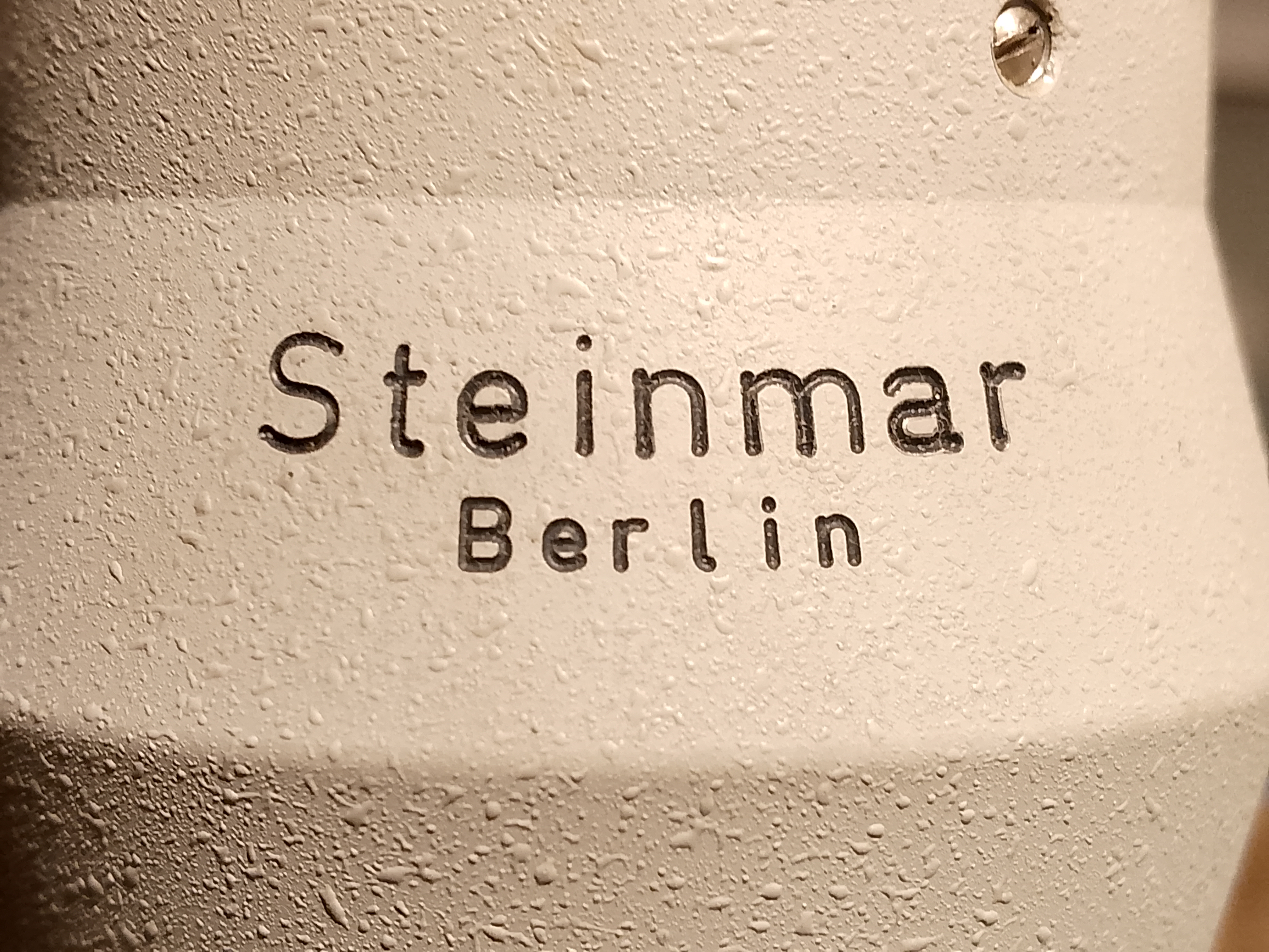 Logo producenta mikroskopów Steinmar Berlin